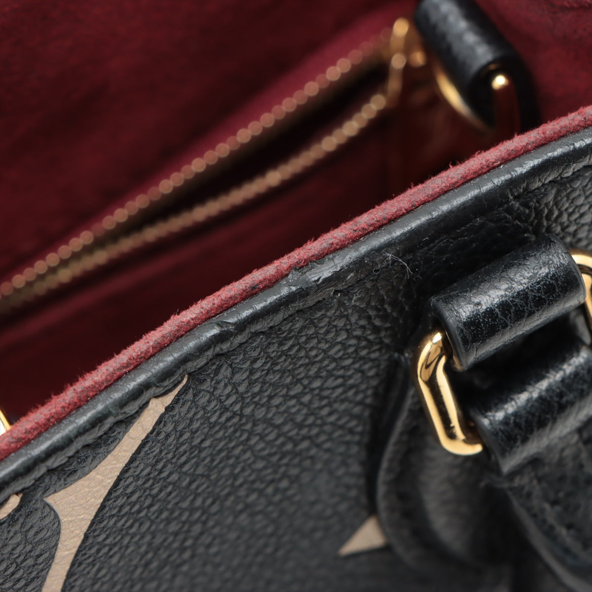 Louis Vuitton bicolor monogram empreinte On the Go PM M45659