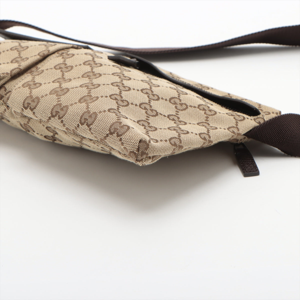 Gucci GG Canvas Waist Bag Beige 28566