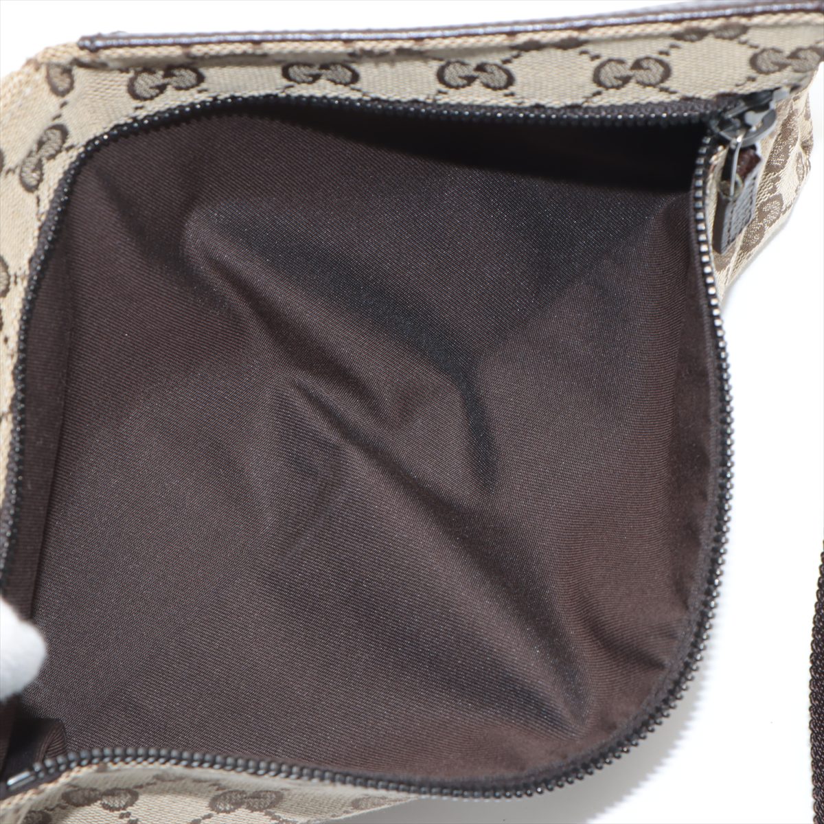 Gucci GG Canvas Waist Bag Beige 28566
