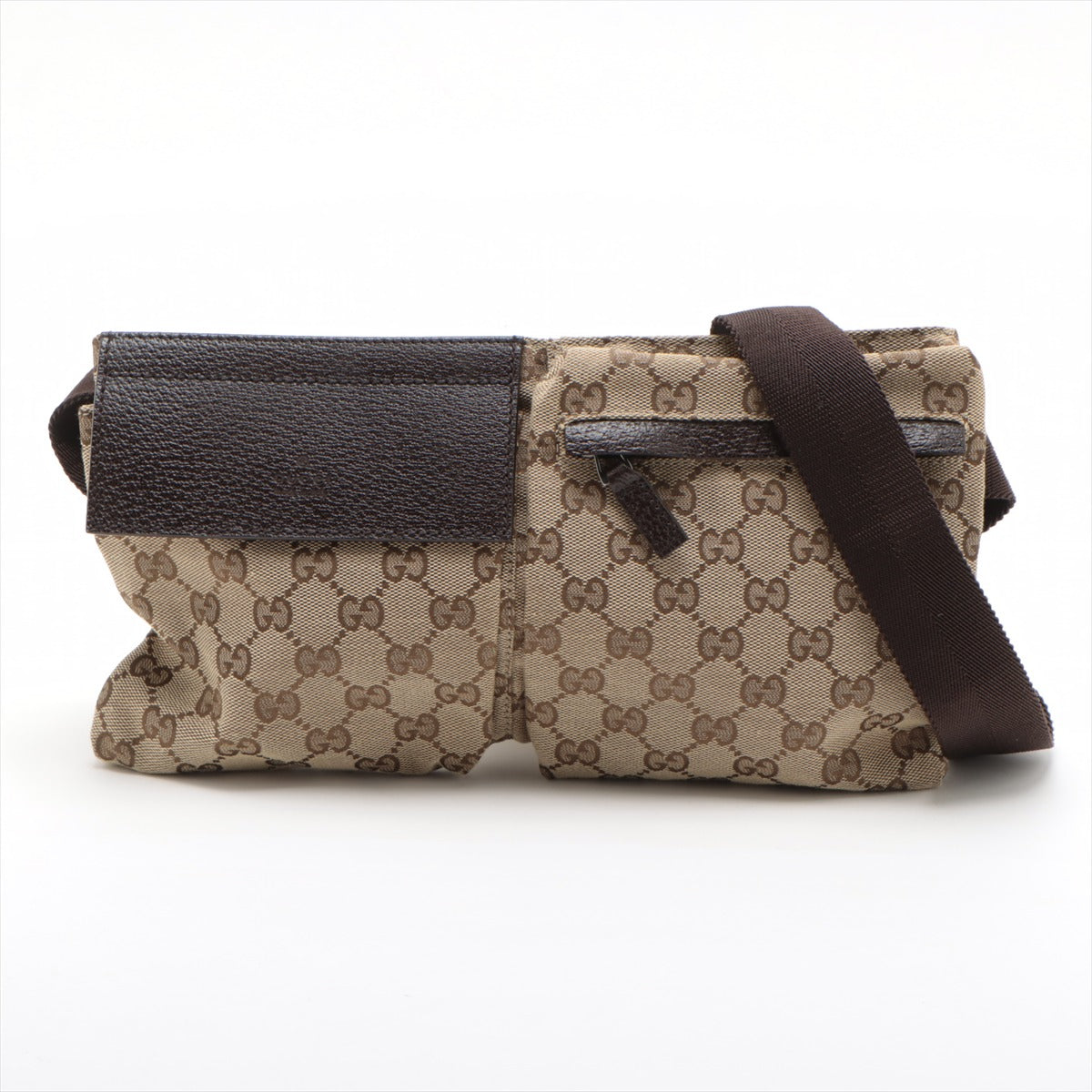 Gucci GG Canvas Waist Bag Beige 28566