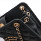 Chanel CHANEL 19 Lambskin Chain Shoulder Bag Black Gold Metal Fittings 30420986