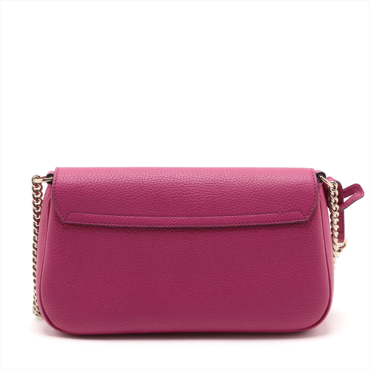 Gucci Soho Leather Chain Shoulder Bag Pink 336752