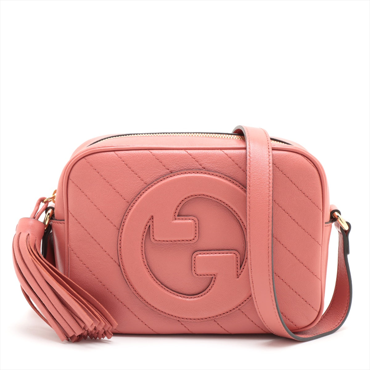 Gucci Soho Leather Shoulder bag Pink 742360