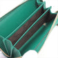 Gucci Micro Guccissima 544249 Leather Card Case Green