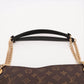 Louis Vuitton Monogram Surène MM M43772 DU1168 brown x black