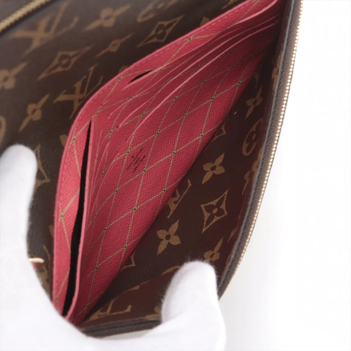 Louis Vuitton Monogram Pochette Weekend M62456 UB1168 Brown