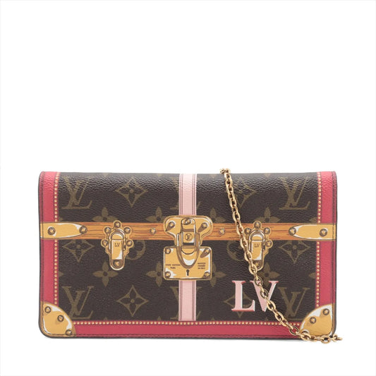 Louis Vuitton Monogram Pochette Weekend M62456 UB1168 Brown