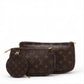 Louis Vuitton Monogram Multi Pochette Accessoires M44813 Brown