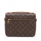 Louis Vuitton Monogram Pochette Metis MM M44875 PL1250 Brown