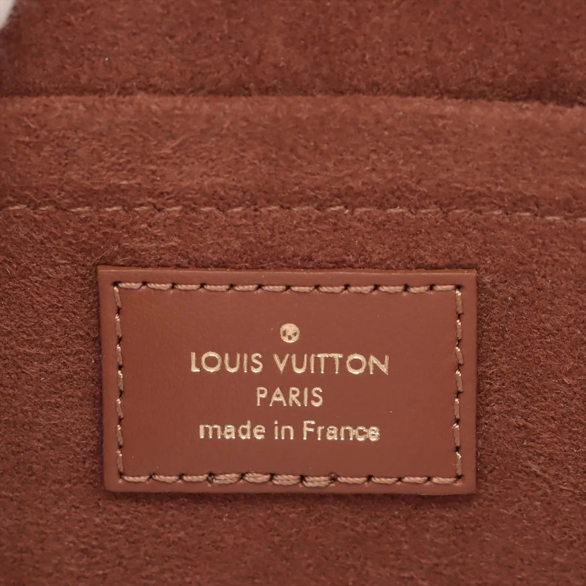 Louis Vuitton Monogram Padlock Onstrap M80763 Brown