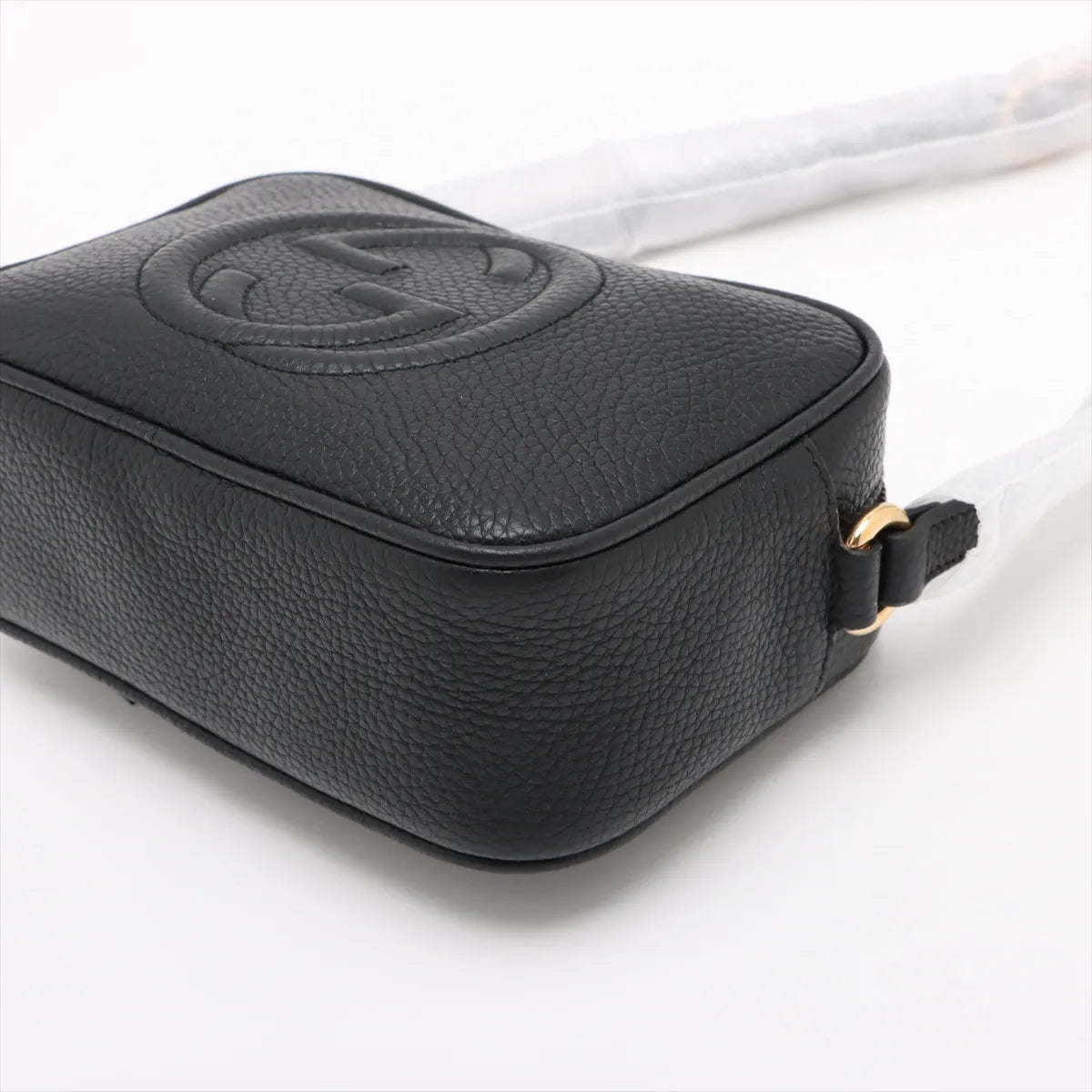 Gucci Soho Leather Shoulder bag Black 347994
