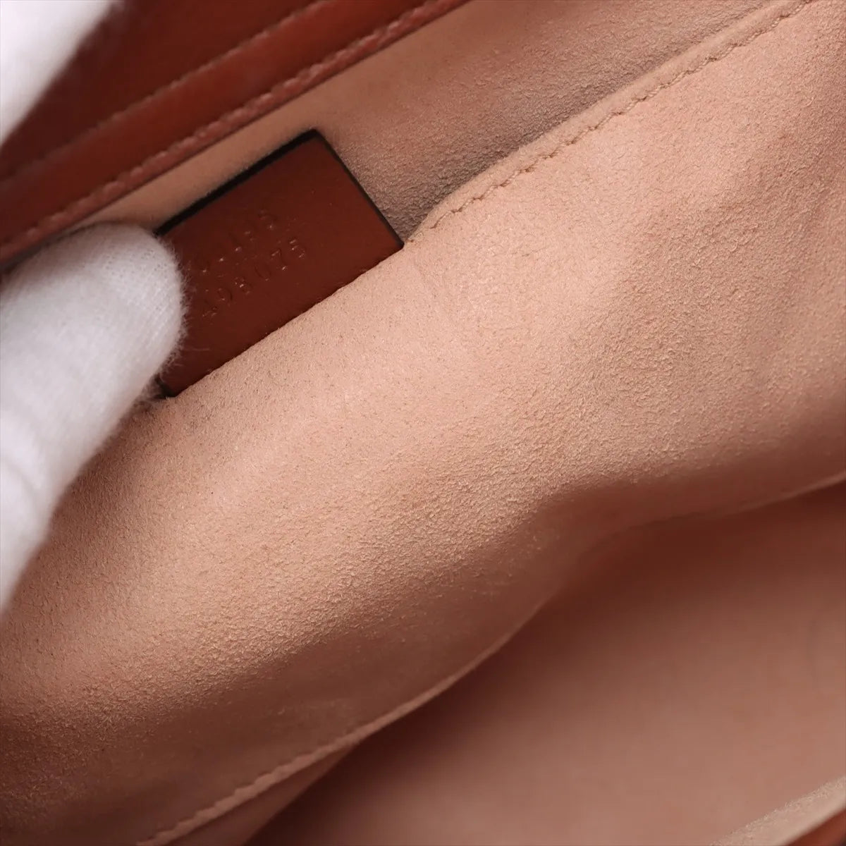 Gucci Bamboo Diana Leather 2 Way Handbag Brown 660195