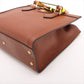 Gucci Bamboo Diana Leather 2 Way Handbag Brown 660195