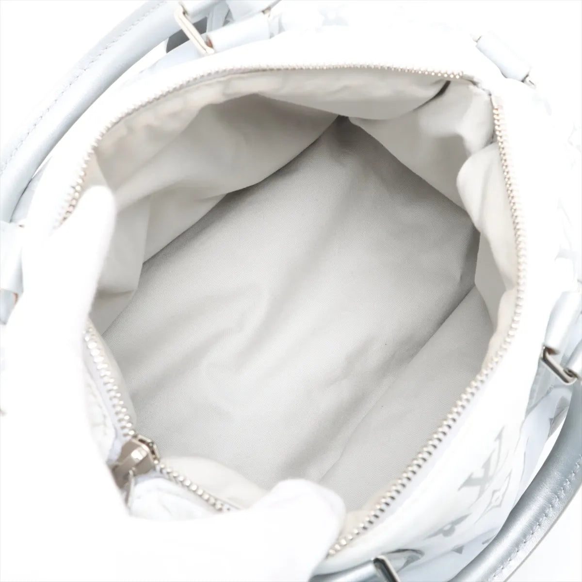 Louis Vuitton LV SKI Speedy Bandoulière 25 M11848 Silver