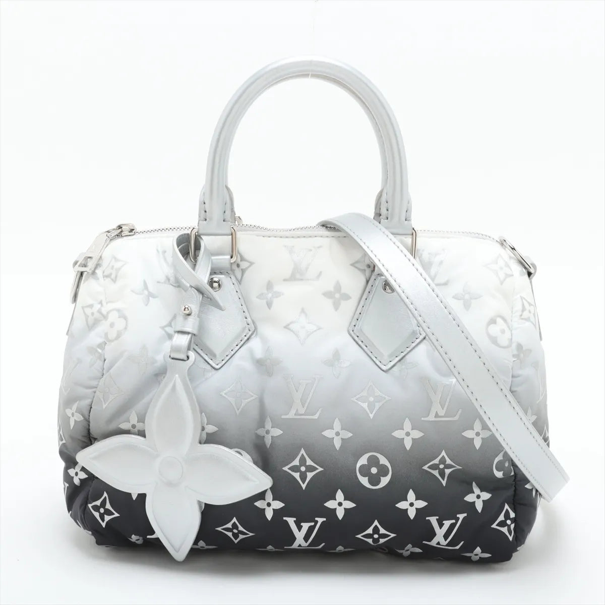 Louis Vuitton LV SKI Speedy Bandoulière 25 M11848 Silver