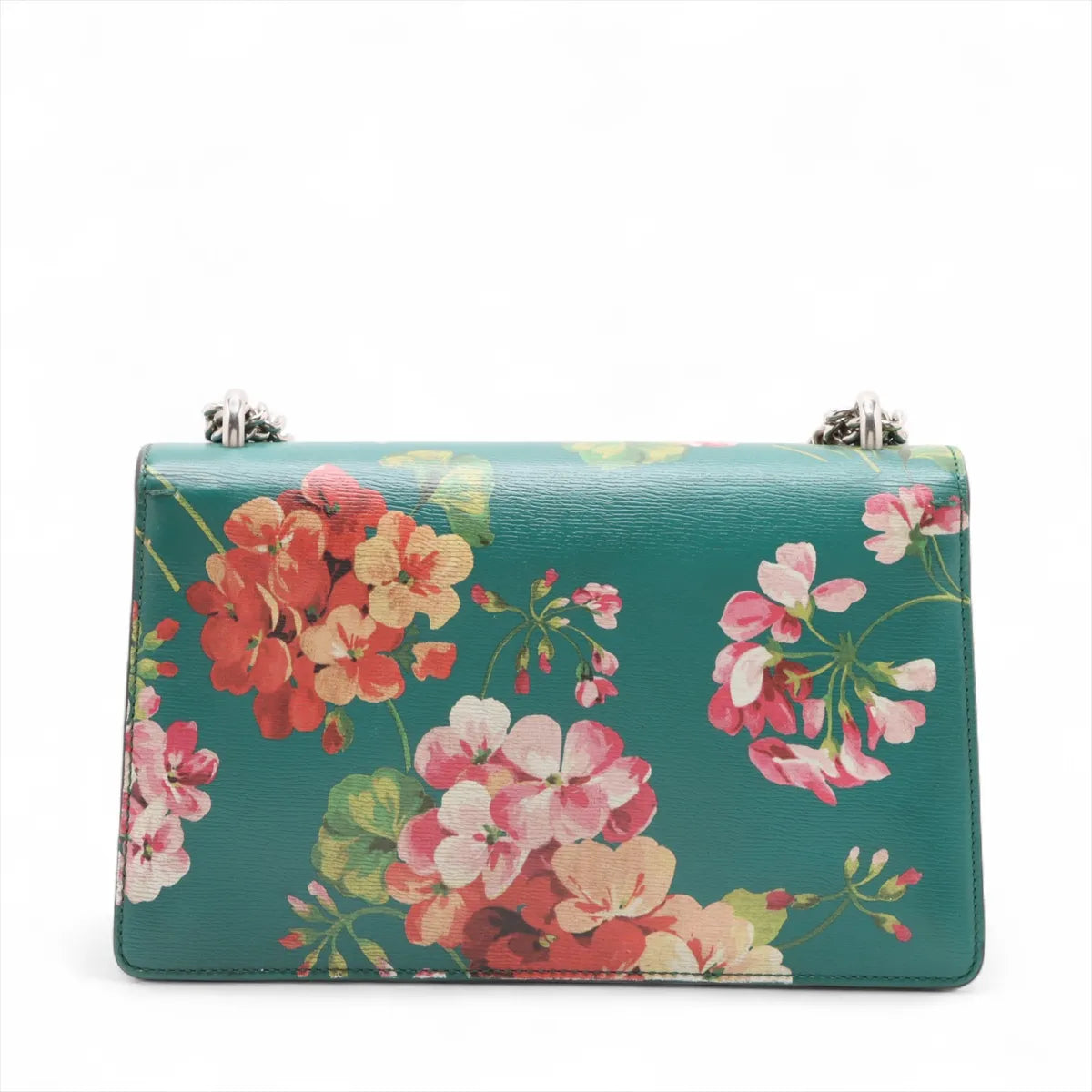 Gucci Blooms Dionysus Leather Chain Shoulder Bag Green 400249