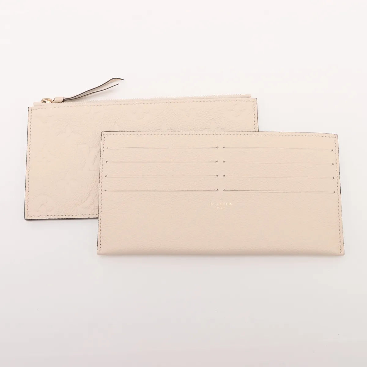 Louis Vuitton Monogram Empreinte Pochette Felicie M82363 Ivory