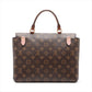 Louis Vuitton monogram x leather Marignan M43960 brown x pink