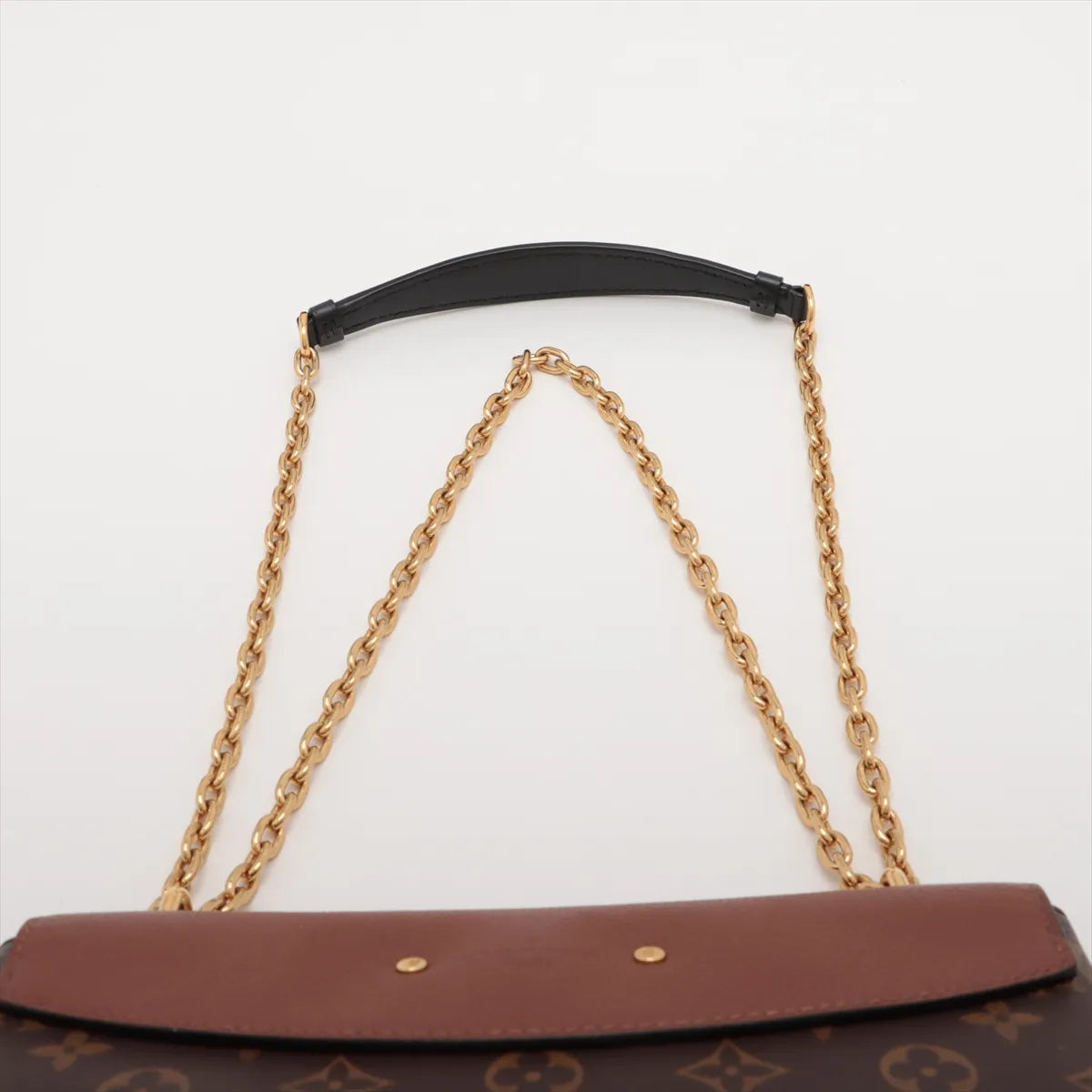 Louis Vuitton monogram x leather Saint-Placide M43486 Brown