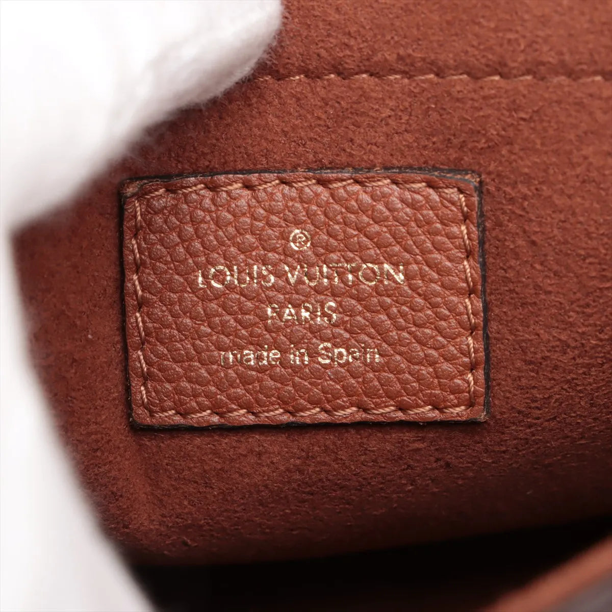 Louis Vuitton monogram x leather Saint-Placide M43486 Brown