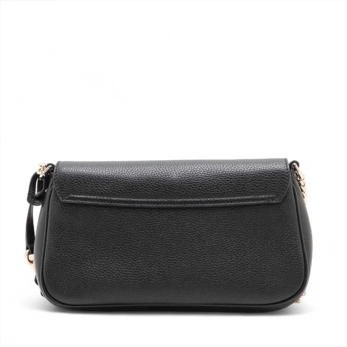 Gucci Soho Leather Chain Shoulder Bag Black 536224