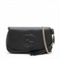 Gucci Soho Leather Chain Shoulder Bag Black 536224