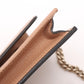 Gucci Interlocking G Leather Chain Wallet Beige 510314