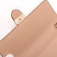 Gucci Interlocking G Leather Chain Wallet Beige 510314