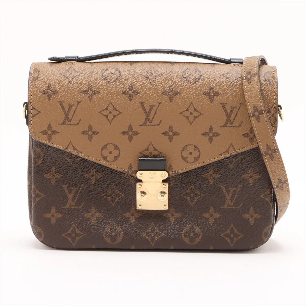 Louis Vuitton monogram reverse Pochette Métis MM M44876 Brown