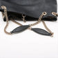 Gucci Soho Leather Chain Shoulder Bag Black 536196
