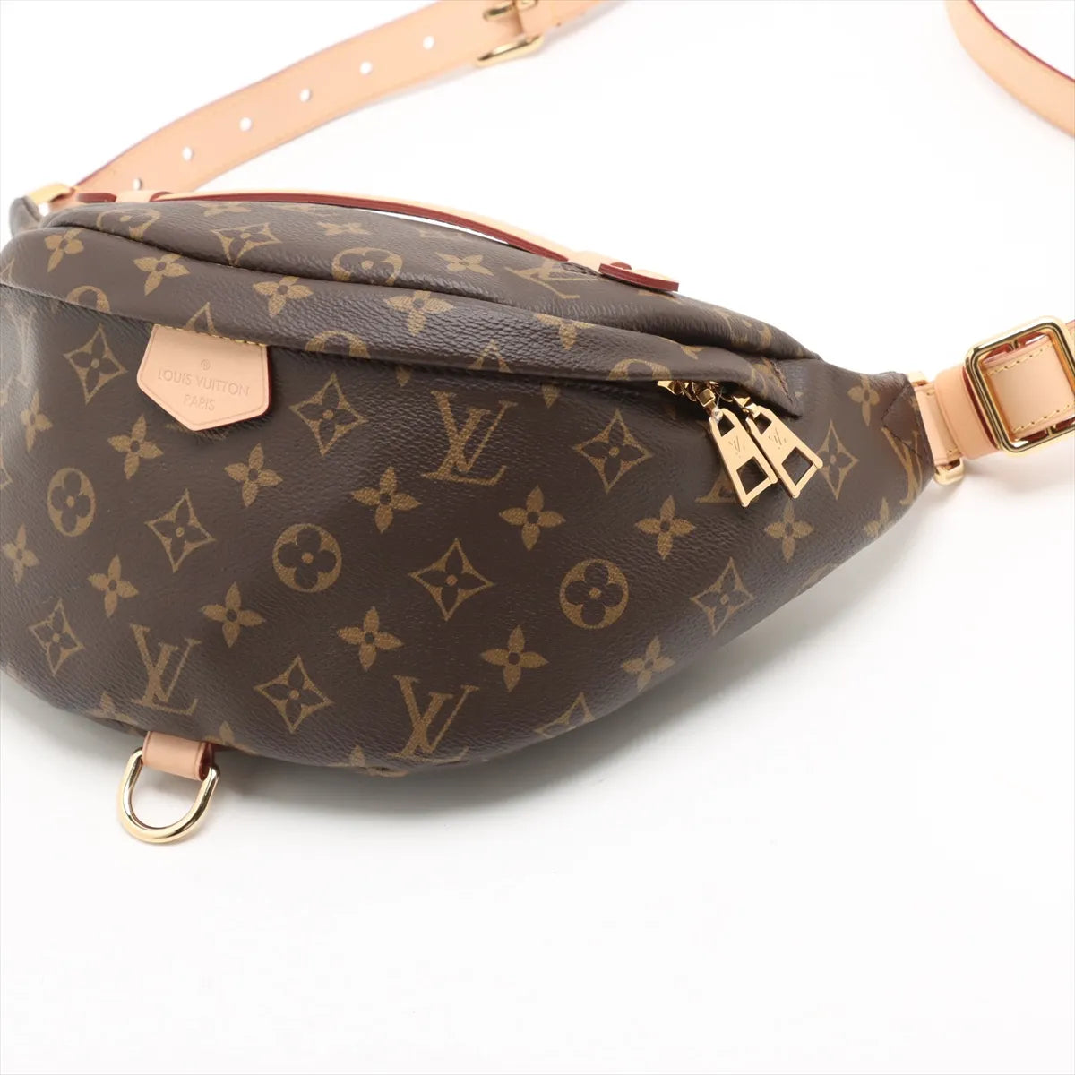 Louis Vuitton Monogram Bum bag M43644 Brown