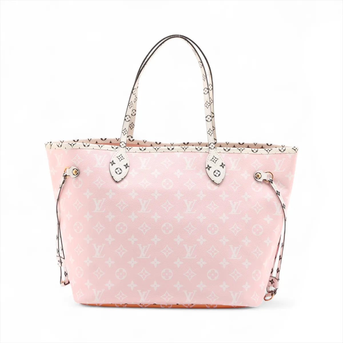 Louis Vuitton Monogram Giant Neverfull MM M44567 pink x red