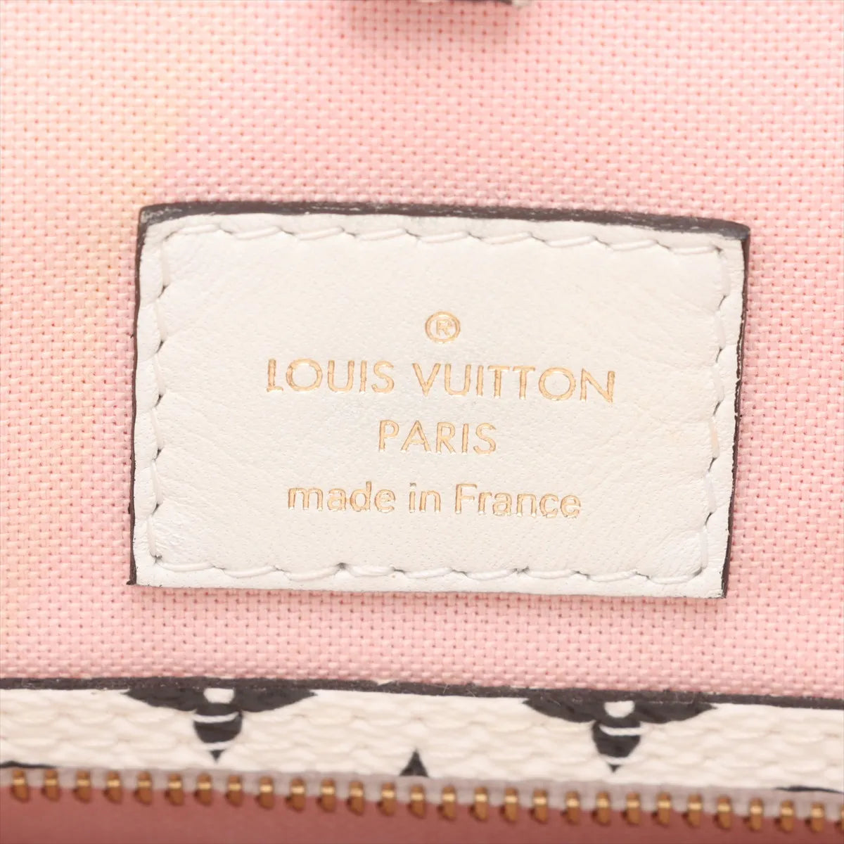 Louis Vuitton Monogram Giant Neverfull MM M44567 pink x red