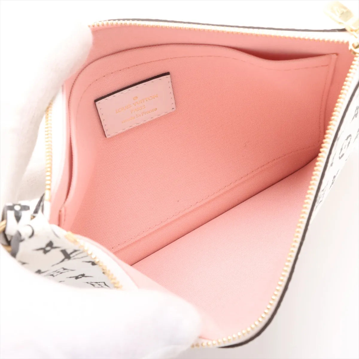 Louis Vuitton Monogram Giant Neverfull MM M44567 pink x red