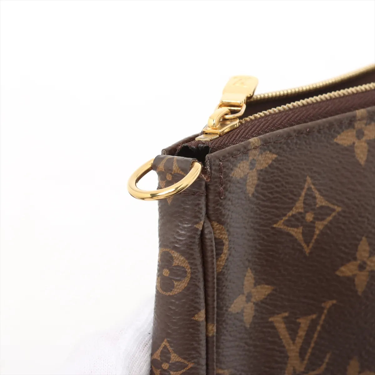 Louis Vuitton Monogram Multi Pochette Accessoires M44813 TA0241 Brown