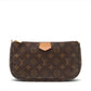 Louis Vuitton Monogram Multi Pochette Accessoires M44813 TA0241 Brown