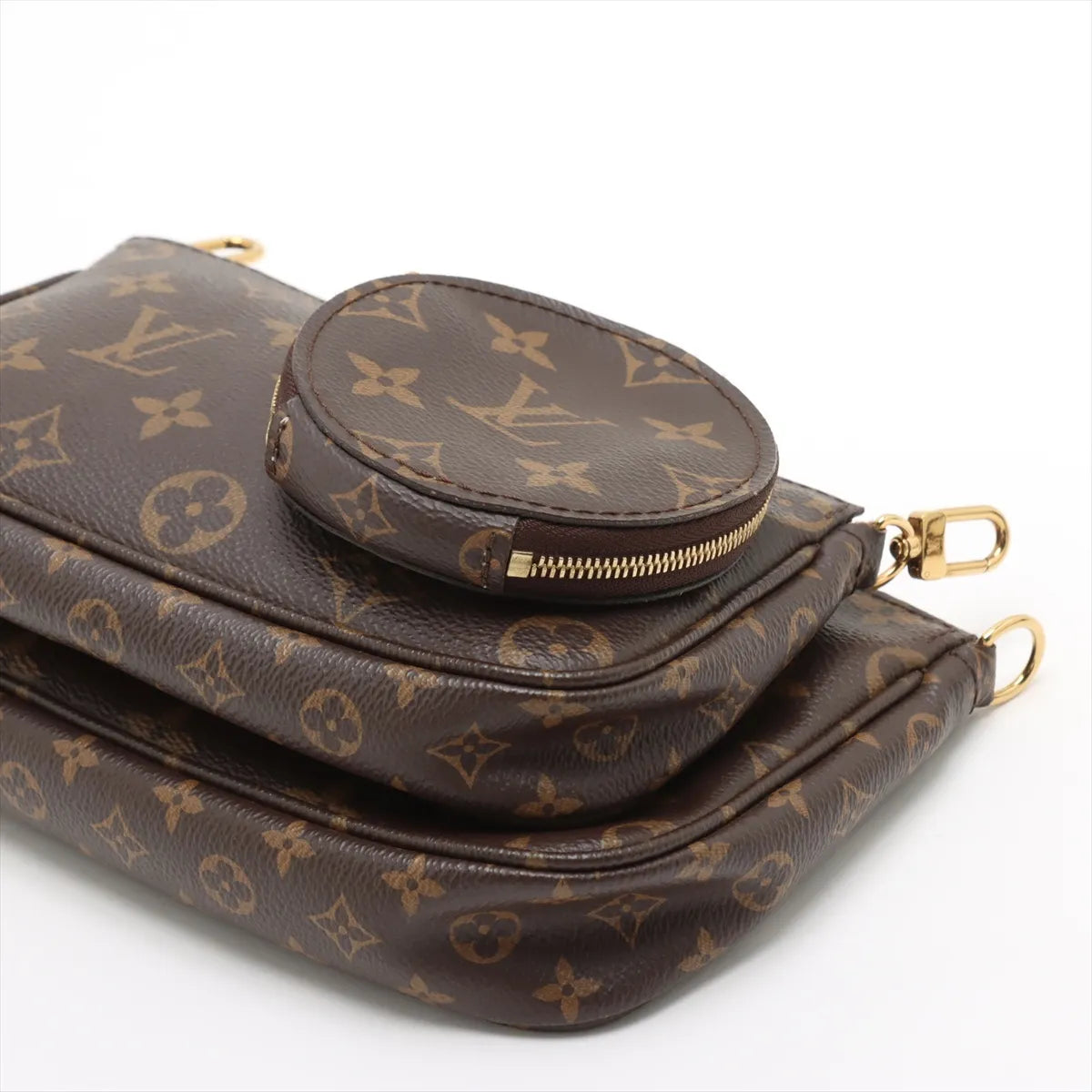 Louis Vuitton Monogram Multi Pochette Accessoires M44813 TA0241 Brown