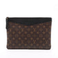 Louis Vuitton Monogram Dairy pouch M62048 TN3178 Brown