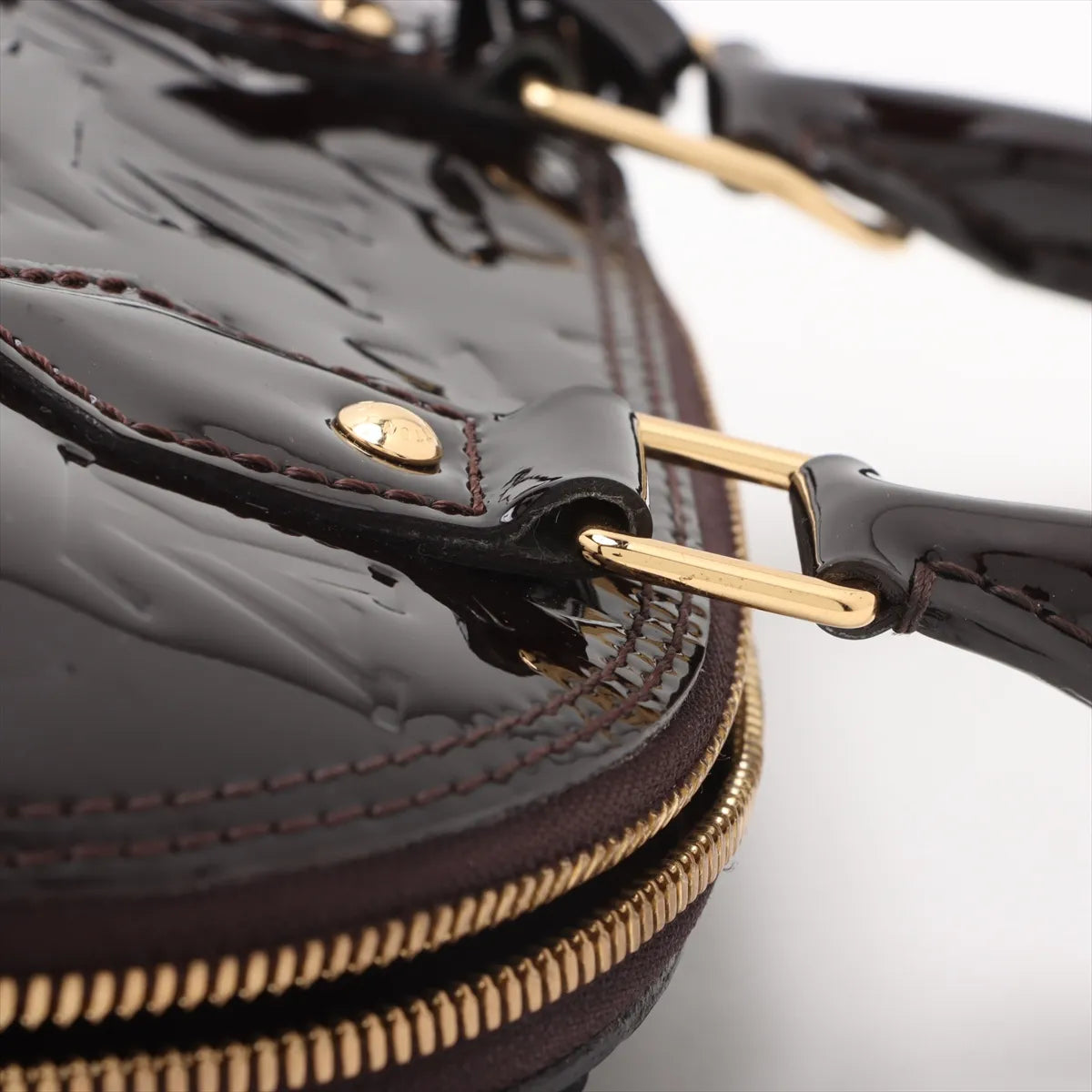 Louis Vuitton Vernis Alma BB M91678 Purple