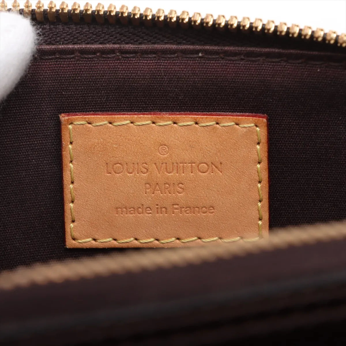 Louis Vuitton Vernis Alma BB M91678 Purple