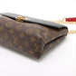 Louis Vuitton Monogram x Taurillon Saint-Placide M43714 Brown x black