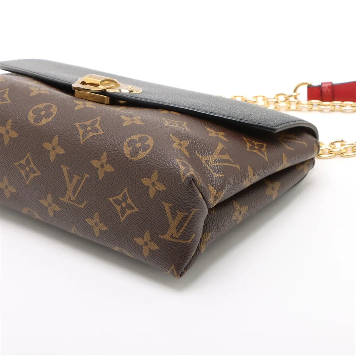 Louis Vuitton Monogram x Taurillon Saint-Placide M43714 Brown x black
