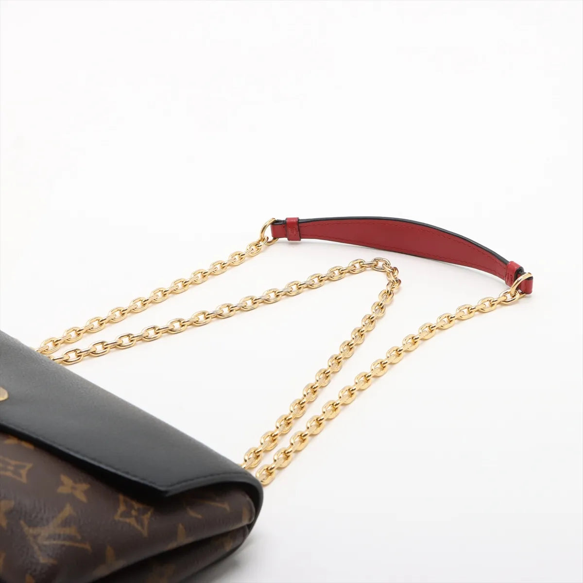 Louis Vuitton Monogram x Taurillon Saint-Placide M43714 Brown x black