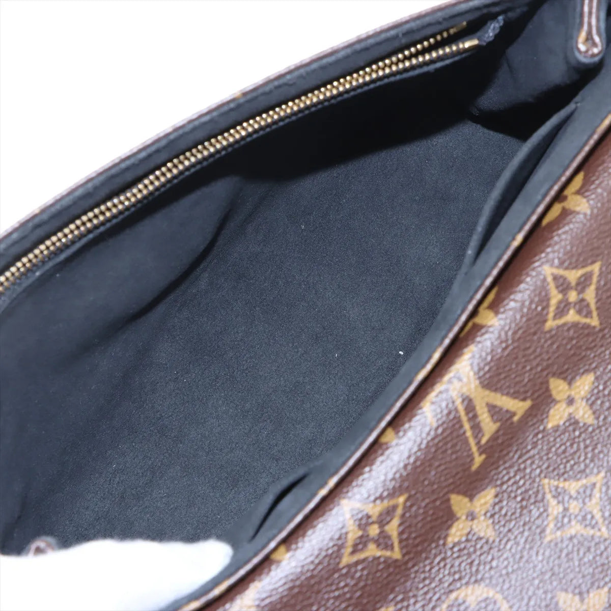 Louis Vuitton Monogram x Taurillon Saint-Placide M43714 Brown x black