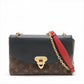 Louis Vuitton Monogram x Taurillon Saint-Placide M43714 Brown x black