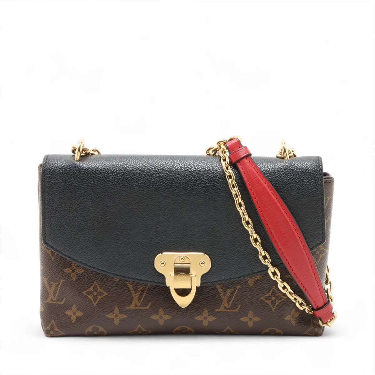 Louis Vuitton Monogram x Taurillon Saint-Placide M43714 Brown x black