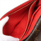 Louis Vuitton Monogram x Taurillon Saint-Placide M43713 Brown x red