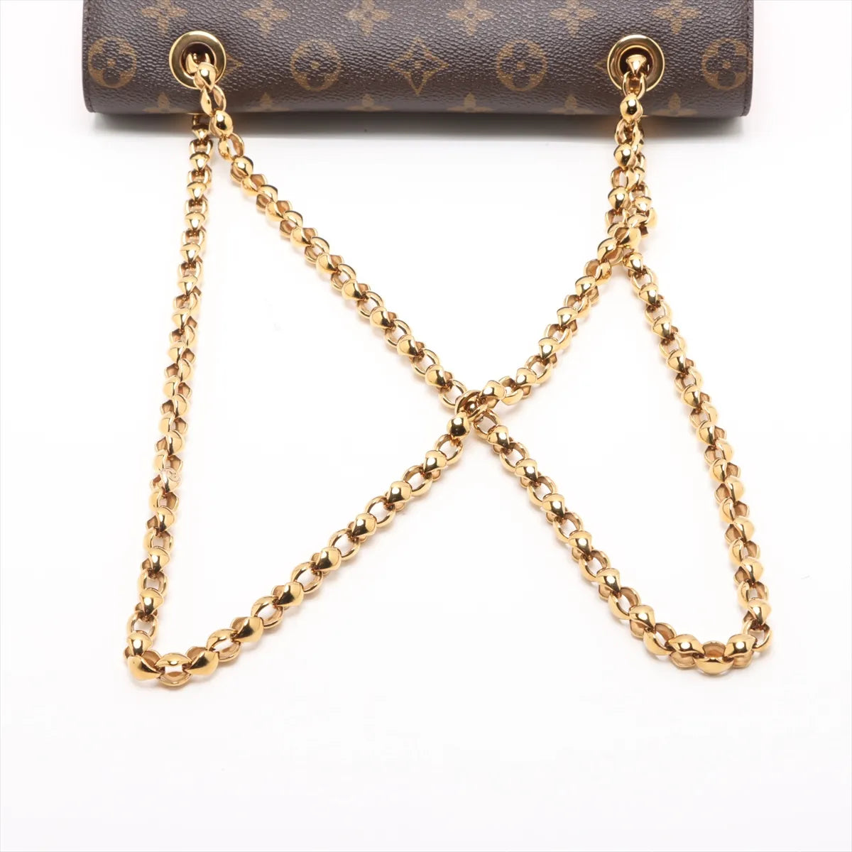 Louis Vuitton Monogram Victoire M41731 AH1108 Brown x red