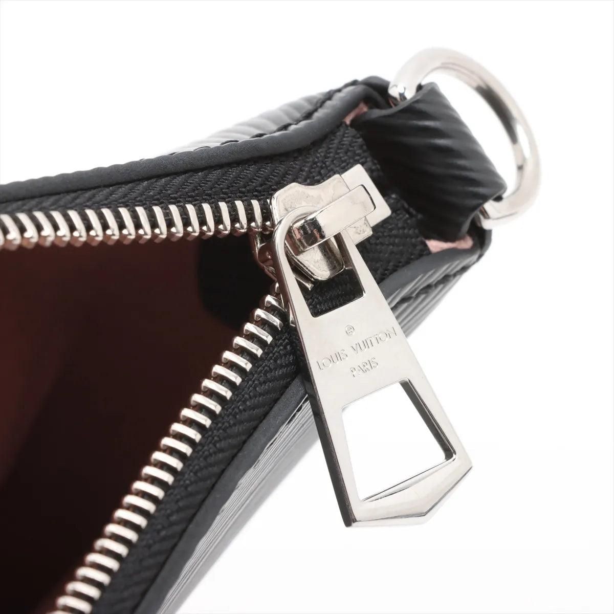 Louis Vuitton Epi Marelle M80689 Black Pouch discoloration