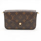 Louis Vuitton Monogram Multi Pochette Felicie M80091 Brown